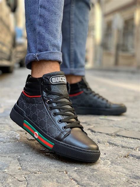 pictures gucci mid ankle shoes for men|Gucci handbags for men.